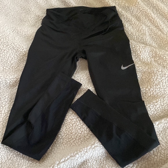 Nike Dry fit black tights leggings New without tag - Picture 3 of 11